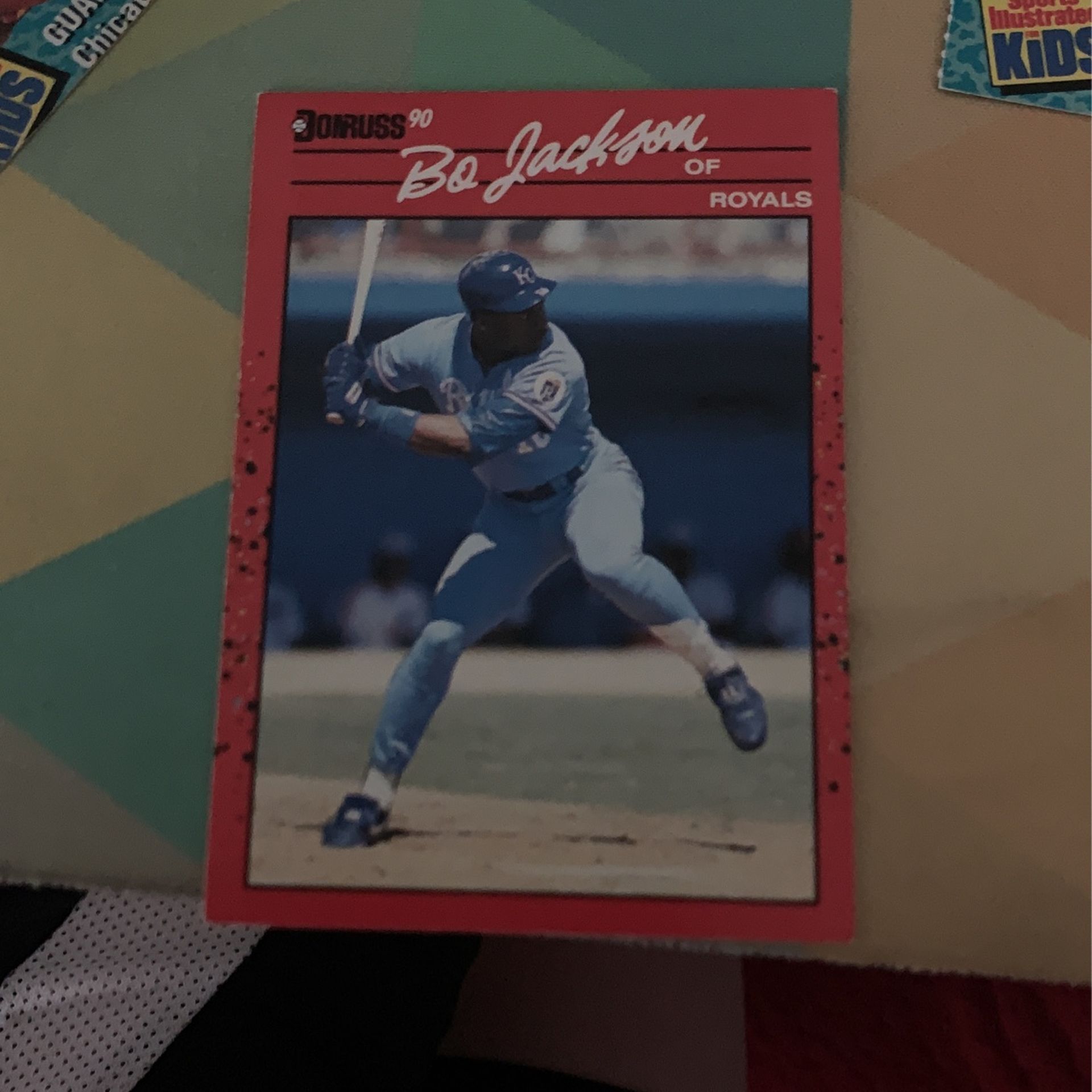 Donruss 90 Bo Jackson Baseball Card
