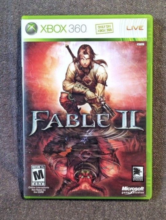 Fable II - Xbox 360 (2009) Complete *Like-New*
