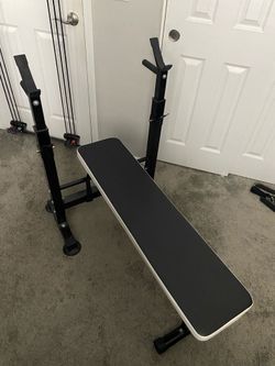 Adjustable Weight Bench / Bench Press Rack – Home Gym