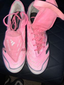 Adidas Beckham Pink Soccer Cleats