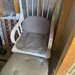 Project Rocking Chair With Foot Rest 