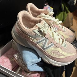 Pink and beige, new balance