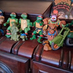 Orginal 80s Teenage Mutant Ninja Turtle Action Figures