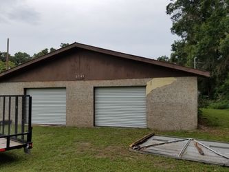 8'wide x 8'high roll up door