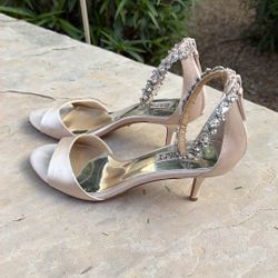 Badgley Mischka Evening Heels Size 7.5 