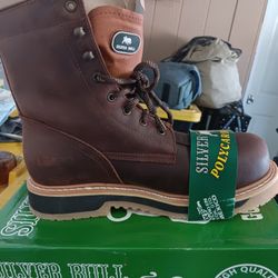 Steel Toe Work Boots//Botas de Trabajo Con Casquillo 