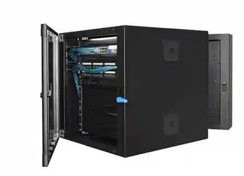 Chatsworth CUBE iT 11840-736 18U Wall Mount Cabinet SOLID DOOR Black