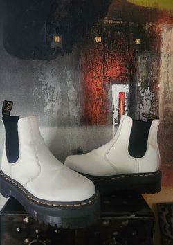 Ladies Doc Martens  white booties
