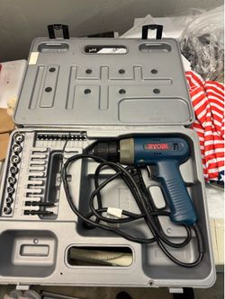 Ryobi corded drill/driver kit