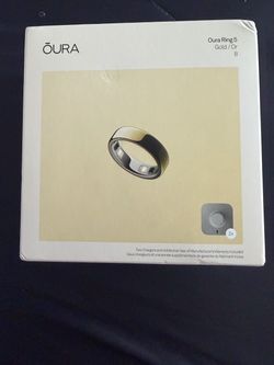 Oura Ring 5 Gold Size 8
