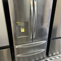 LG 4 Door French Door Refrigerator - Stainless Steel 