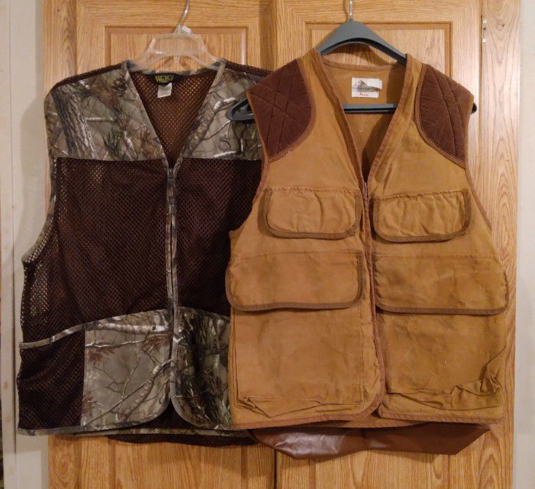 2 Hunting Vest One Is For Most Hunting Gear The Other It's From Walls They're Both Largest