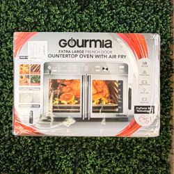 Gourmia XL 13-In-1 French Door Countertop Oven with Air Fry and Temperature Probe $60