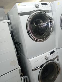 Samsung stackable front load washer and dryer set - Free delivery