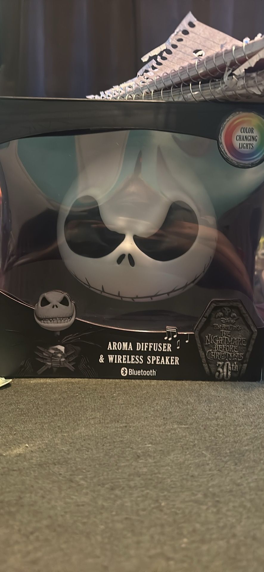 Nightmare Before Christmas Aroma Diffuser And Wireless Speaker