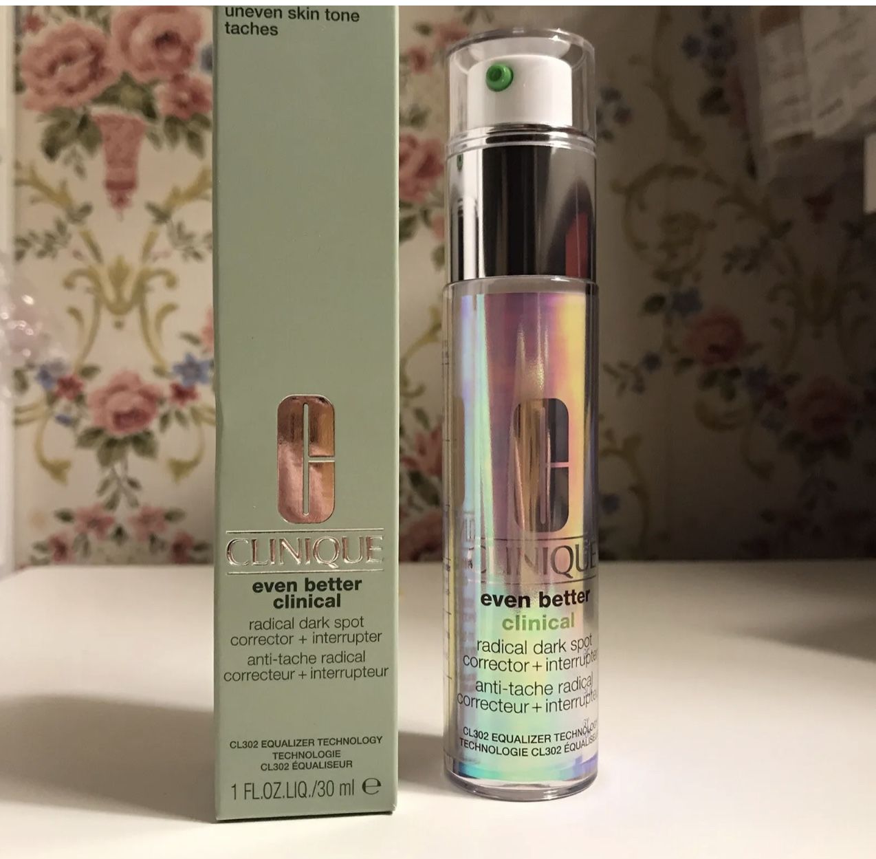 Clinique Even Better Clinical Radical Dark Spot Corrector + Interrupter 1.0oz