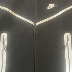 Black Reflective Nike Tech Fleece Jacket 