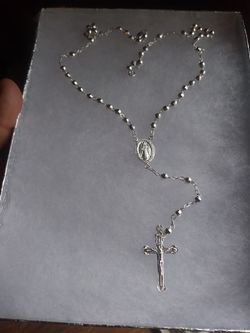 925 Sterling Silver Rosary