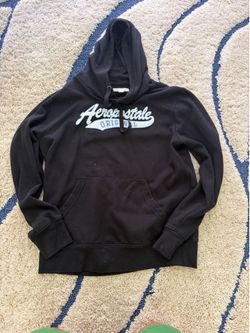 Black Aeropostale Hoodie L