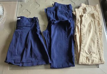 Girl ujiform 2 pants 1 skirt size 18