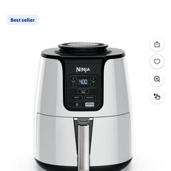 Ninja 4-Qt Air Fryer AF100WMWH (White)