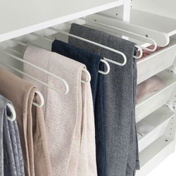 IKEA PAX KOMPLEMENT Pull-Out Pants Hanger – White