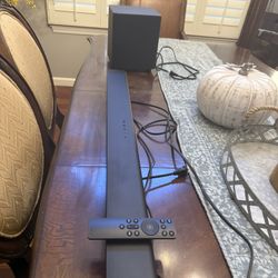 VIZIO SOUND BAR WITH SUBWOOFER