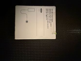 Apple 20W USB-C Power Adapter
