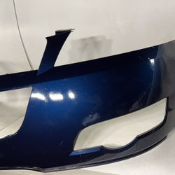 Chevy CHEVROLET Traverse Front Bumper Cover OEM BLUE COLOR