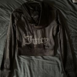 Juicy Couture black zip up 