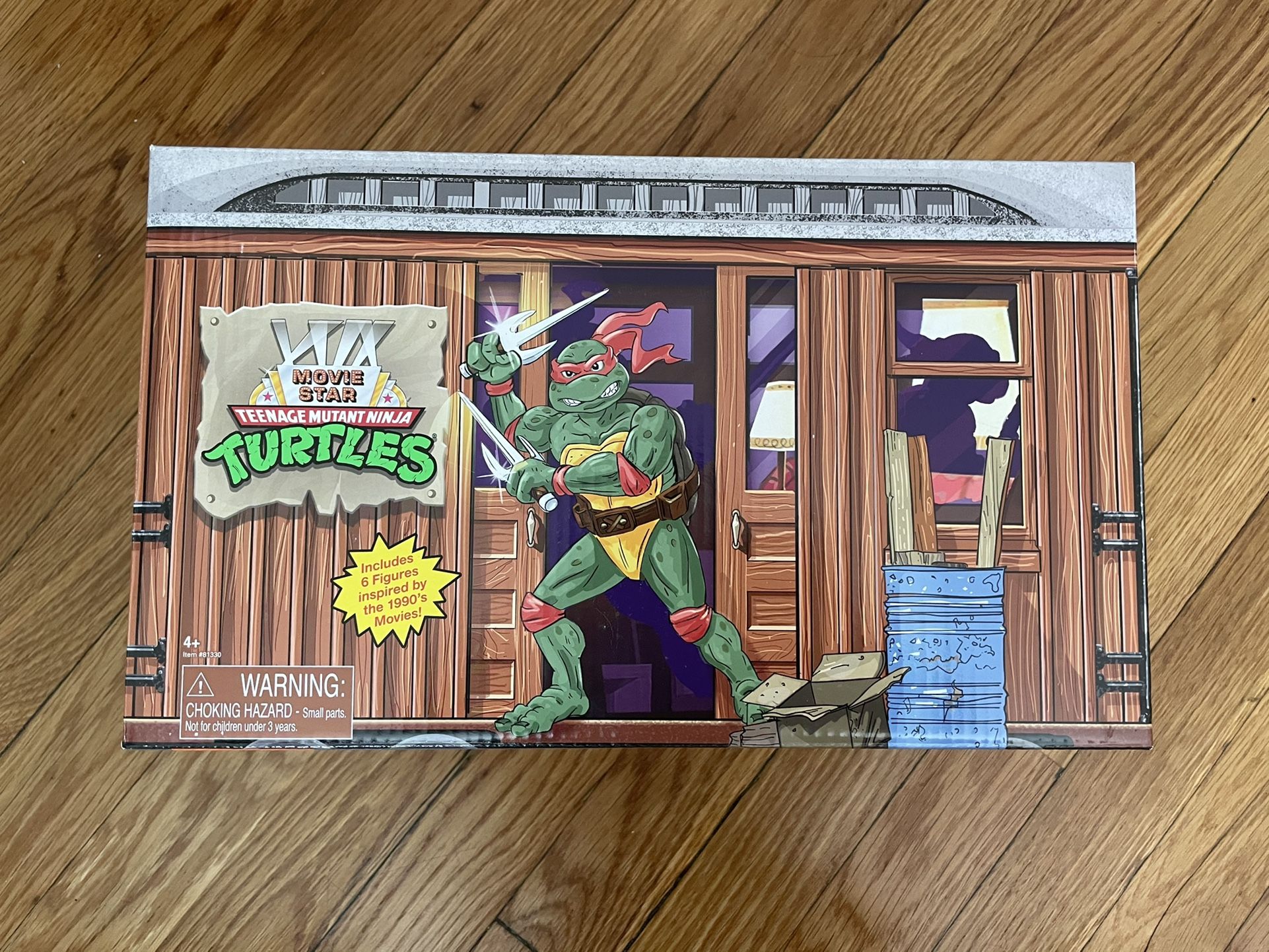 Teenage Mutant Ninja Turtles Movie Star Figure Set 6 Action Figures