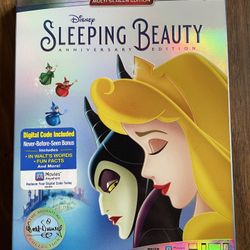 Disney’s Sleeping Beauty Anniversary Edition Blu-Ray/DVD/Digital Code