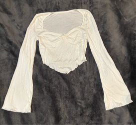 White long sleeve shirt size XXS