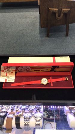 Disney Mickey Mouse Bradley Swiss, Wind-up Wrist Watch, Original Box 💵  💳  💵  Cash and Card Accepted