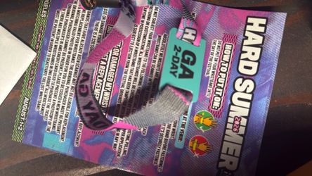 Hard summer ticket