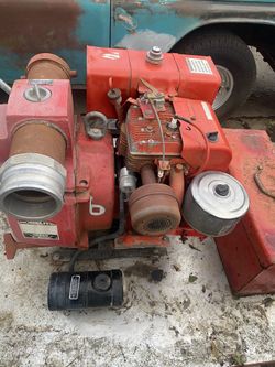 Trash Pump 4” Outlet W Gasoline Motor