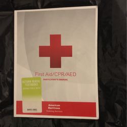 First Aid CPR AED Book