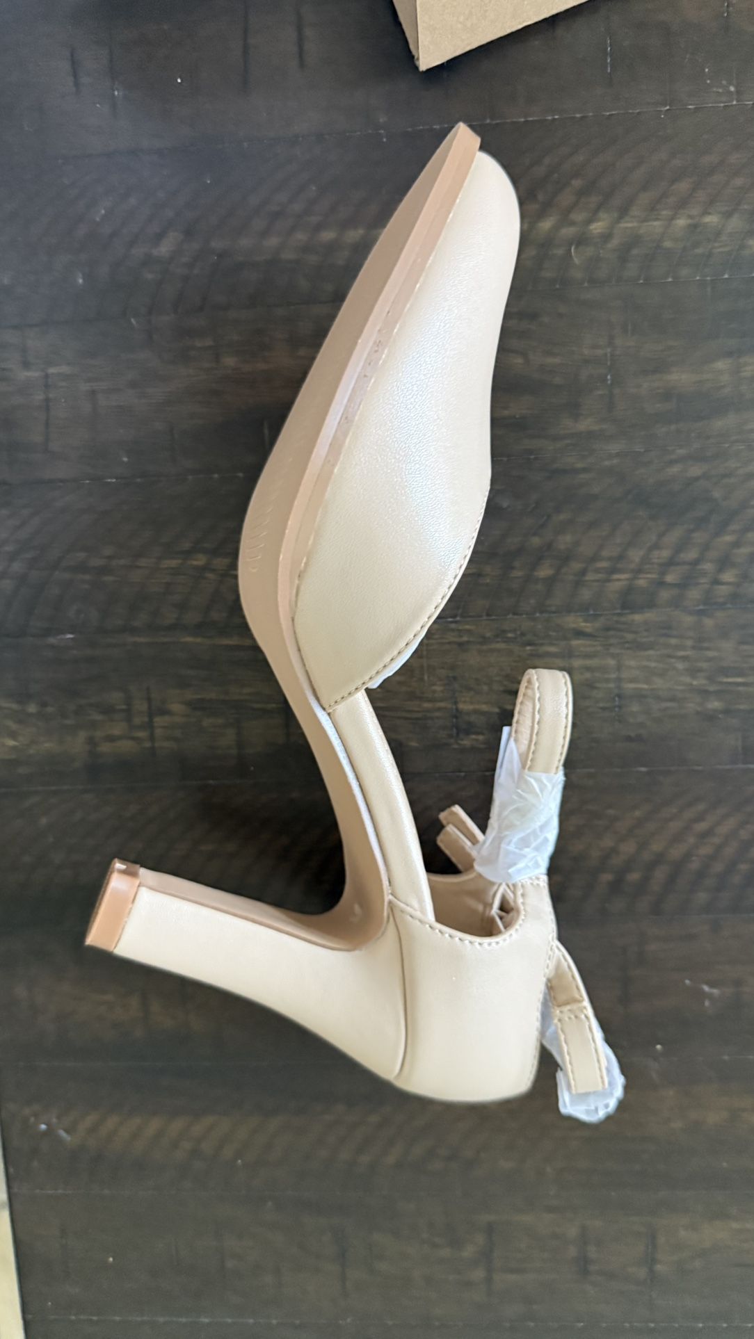 Chunky High Heels, Pointed Toe, Ankle Strap, Vintage, Party, Dress, Closed