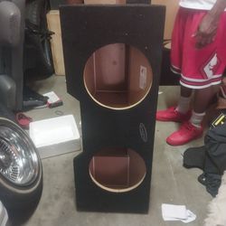 Ground shaker camaro trans am subwoofer box for 2 12s