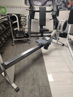 Concept 2 indoor rower with pm5 monitor gym equipment exercise cardio workout machine