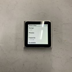 Apple ipod Nano 6th Gen 