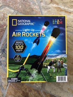 National Geographic Light Up Air Rockets