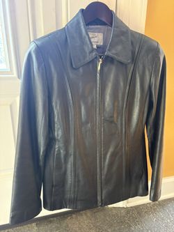 Jacquline Ferrar Lambskin leather Jacket Small