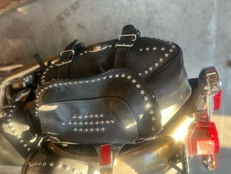 Harley Heritage leather bags