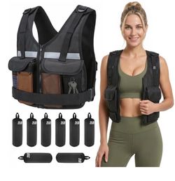 Adjustable weighted vest 2-16lb