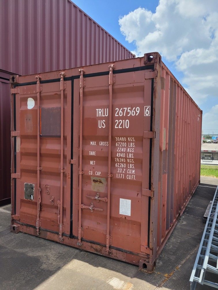 20ft Wind & Water Tight Shipping Containers For Sale