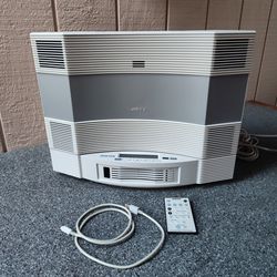 Bose Acoustic Wave Music System 2 With Accessory Acoustic Wave Multi Disc Changer And Remote