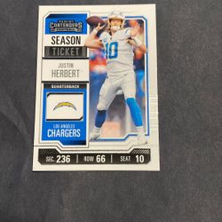 Justin Herbert 2023 Contenders #59