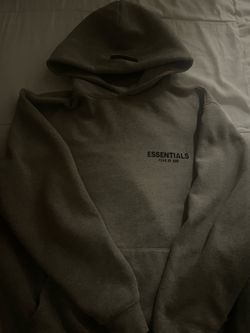 Essential dark oat Small hoodie