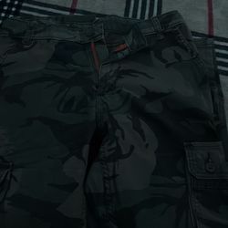 Wrangler army print cargo pants